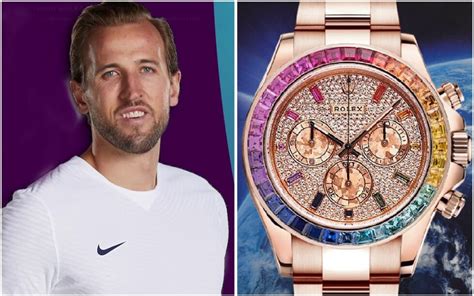 harry kane rainbow watch.